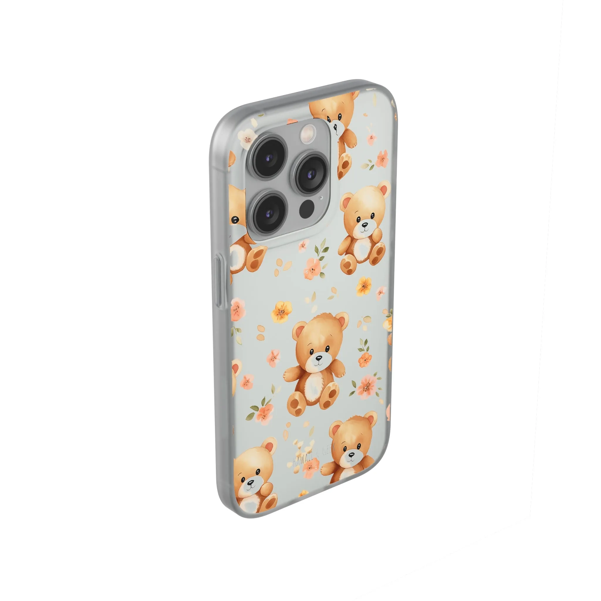 Teddy Delight: Flexi and semi-Transparent Phone Case