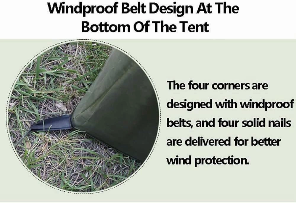 Tent Outdoor Automatic Anti-Storm Rain Thickening Rain Camping Camping Home Tent accommodate 5-8 People Use