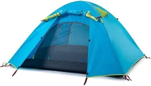 Tents for Camping Tent Ultralight Easy Set Up and Carry Family Tent UPF50, Rainproof PU2000 Tent for Camping Beach Tent (Color : Blue, Size : 200x130x100cm)