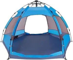 Tents for Camping Waterproof Camping Tent Automatic Instant Tent Extend The Foyer for 3-4 People Family Hiking Outdoor Tent Beach Tent