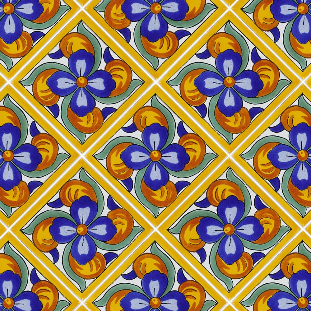 Terra Nova Mediterraneo Decorative Tile: Bari