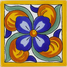 Terra Nova Mediterraneo Decorative Tile: Bari