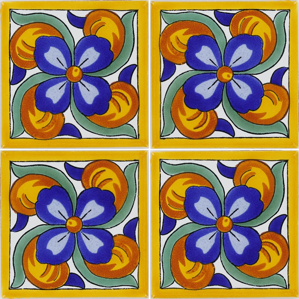 Terra Nova Mediterraneo Decorative Tile: Bari
