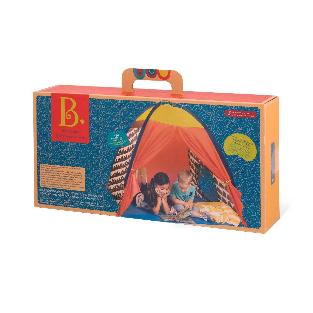 The Great OutS’mores Tent - Orange