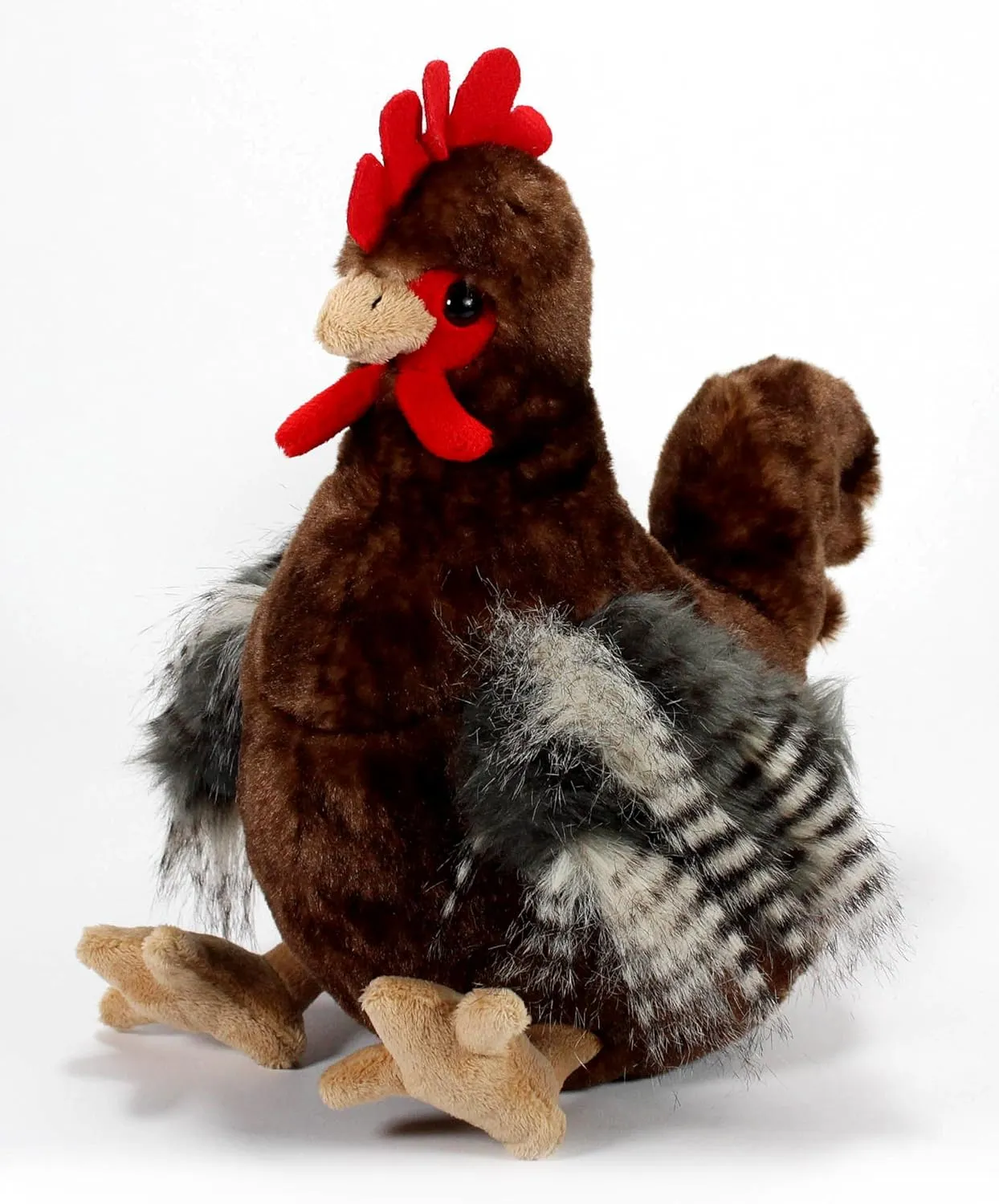 The Petting Zoo Chicken Stuffed Animal Plushie, Gifts for Kids, Wild Onez Farm Animals, Chicken Plush Toy 12 inches