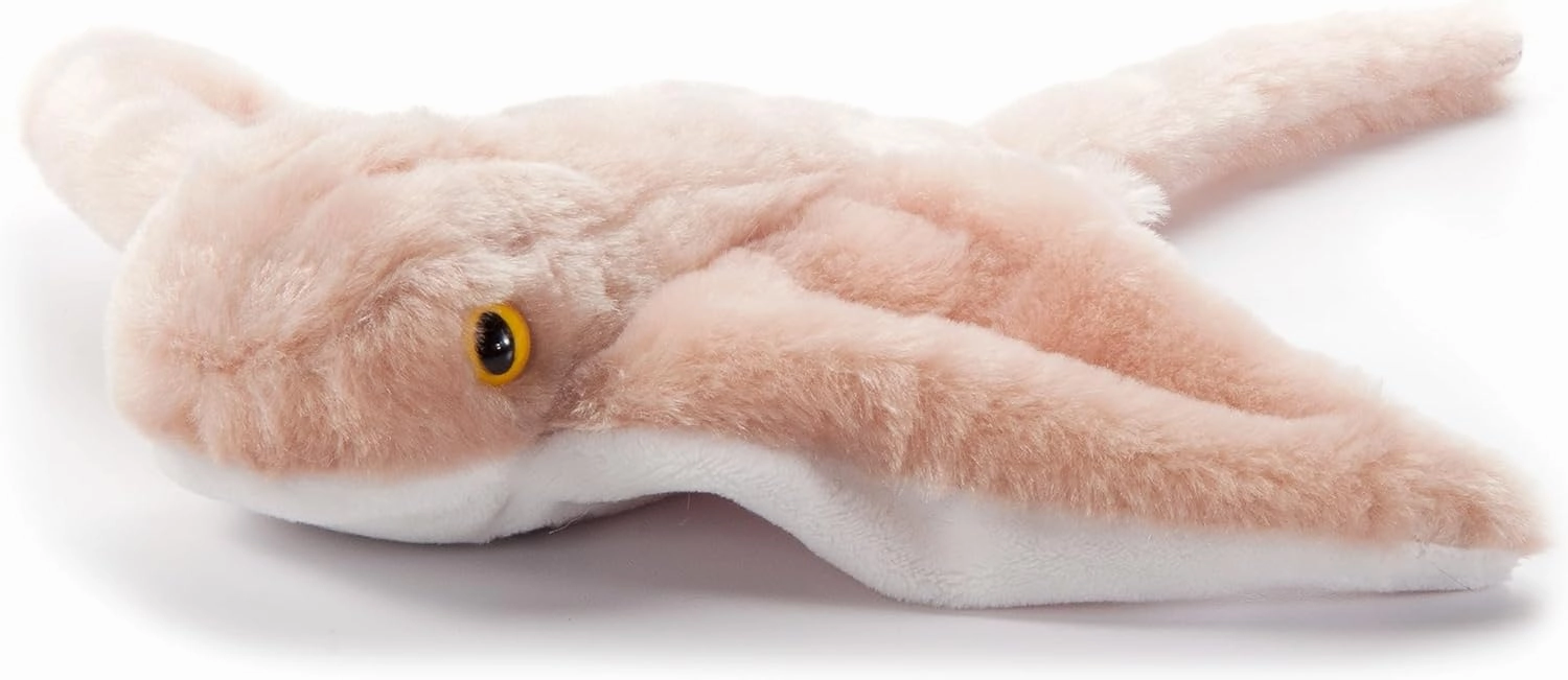 The Petting Zoo Cownose Ray Stuffed Animal Plushie, Gifts for Kids, Wild Onez Babiez Sealife Animals, Stingray Plush Toy, 12 inches