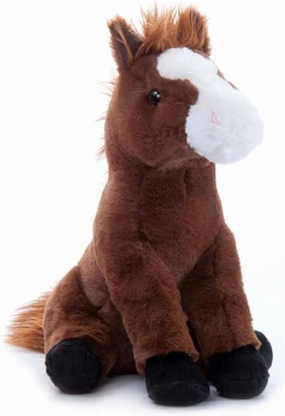 The Petting Zoo Horse Stuffed Animal Plushie, Gifts for Kids, Wild Onez Farm Animals, Horse Plush Toy 12 inches