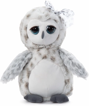 The Petting Zoo Owl Stuffed Animal Plushie, Lash’z Animals, Owl Plush Toy 10 inches