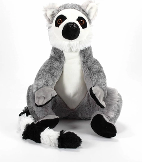 The Petting Zoo Ringtailed Lemur Stuffed Animal, Gifts for Kids, Wild Onez Zoo Animals, Ringtailed Lemur Plush Toy 12 inches