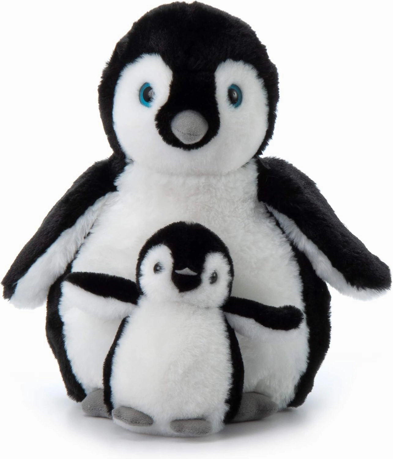 The Petting Zoo Softee Penguin Stuffed Animals, Mom and Baby, Gifts for Kids, Penguin Plush Toy 12 inches