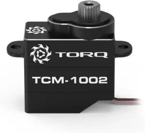 TORQ 9g Micro PROGRAMMABLE CORELESS with Aluminium Case & Titanium Gear for 1/28 Scale RC Drift Car, Racing Car - Remote Control Car, RC Car Upgrade Servo
