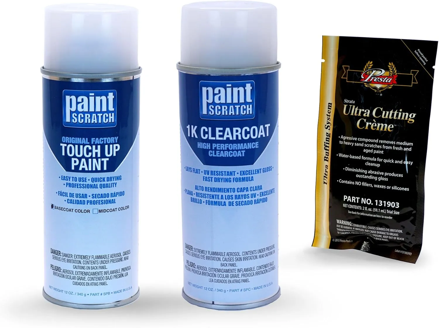 Touch Up Paint Spray Can Car Scratch Repair Kit - Compatible/Replacement for Hyundai Palisade Abyss Black Pearl (Color Code: A2B)