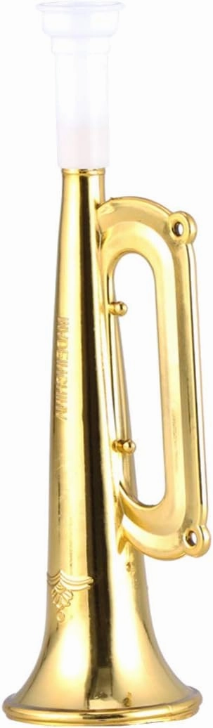 TOYANDONA Kids Toys Kids Trumpet 14pcs Plastic Trumpet Trumpet Horn Toy Plastic Horn Trumpet Cheering Prop Trumpet Golden Kids Trumpet Kids Toy Trumpet Musical Instruments