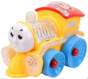 Train Engine with Music & Lights, Bump and go Action Toy