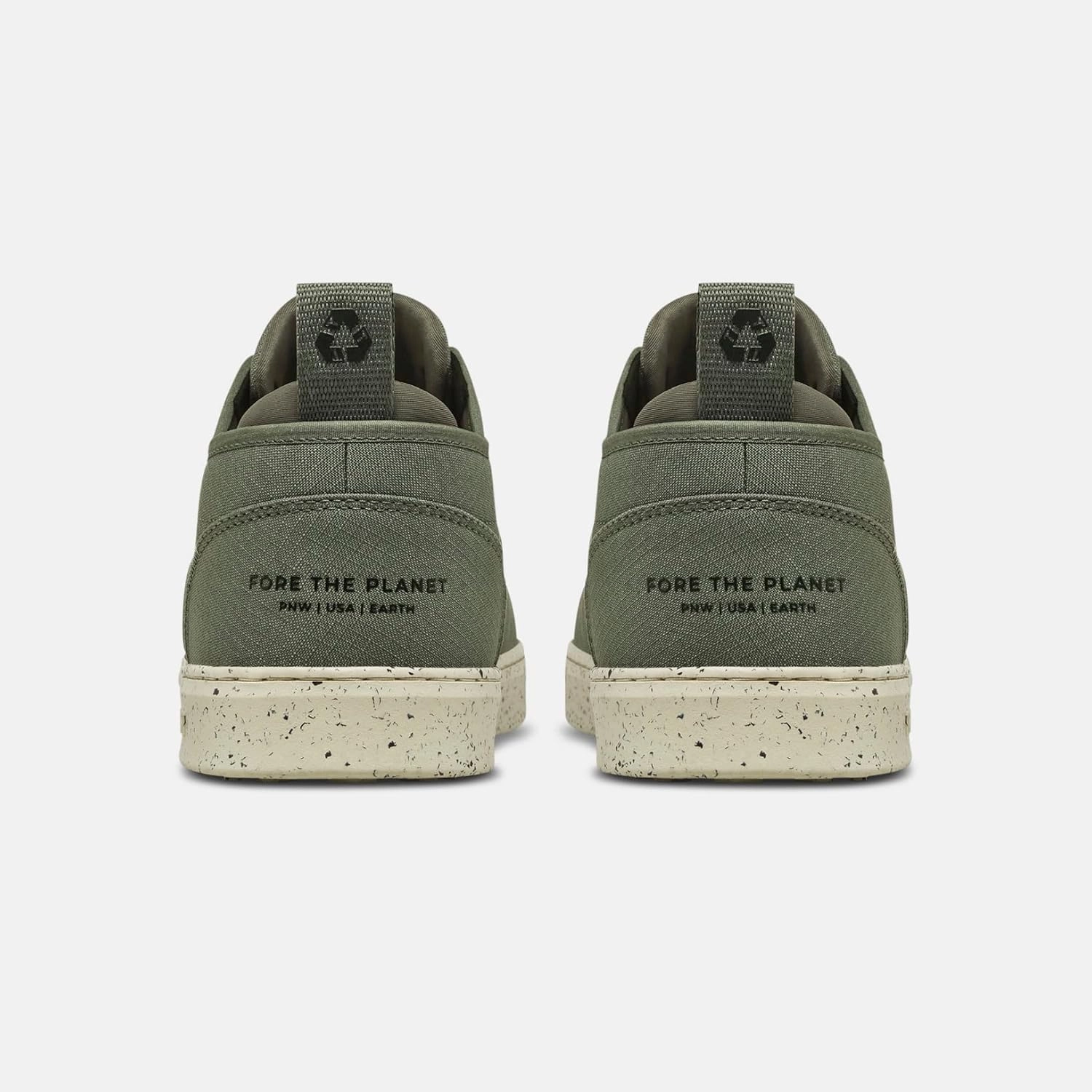 TRUE linkswear FS-01 Earth, Men's Golf Shoes, 100% Recycled Materials, Water Resistant