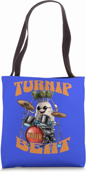 Turnip Your Beat Tote Bag