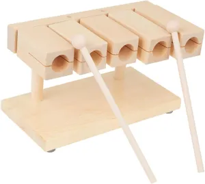 VANZACK 1 Set Wooden Percussion Instrument Note Music Rhythm Block Safe and Musical for High Grade for Play for Developing Coordination Skills