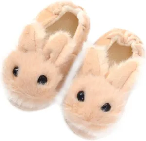 VANZACK Boys' Slippers for Toddlers Non-slip Slippers Rabbit Design Warm for Boys and Girls