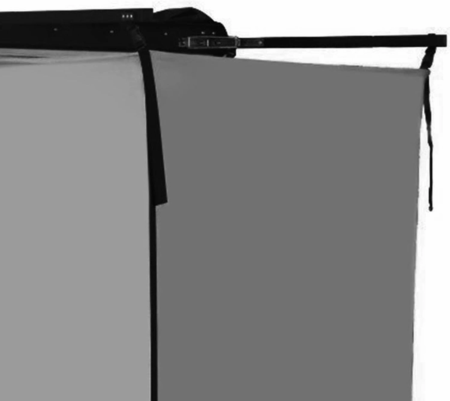 Vehicle Side Shower Tent Dressing Room Privacy Shelter Toilet Stall for Truck Travel, Gray