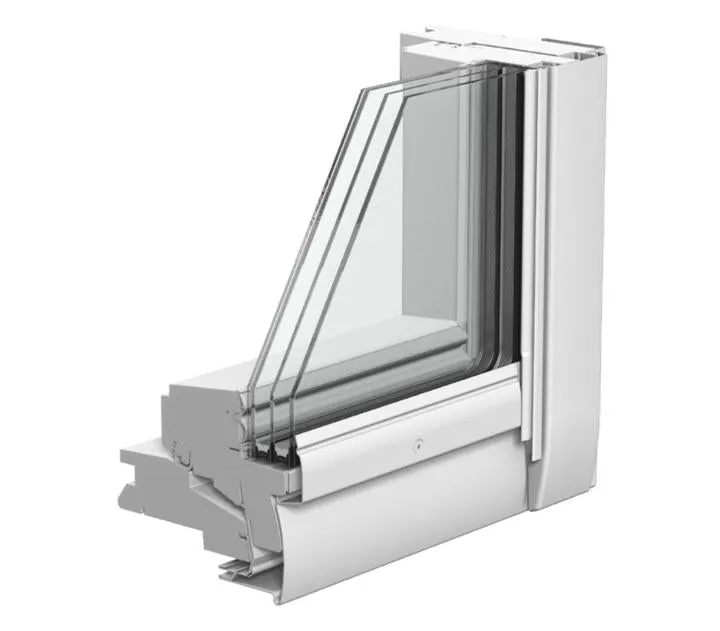 VELUX GGU MK10 0067 Triple Glazed High Energy Efficiency Glazing White Polyurethane Centre-Pivot Roof Window (78 x 160 cm)