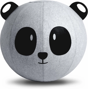 Vivora Niko Children's Anti Burst Inflatable 18 Inch Spherical Bounce Exercise Ball Ergonomic Chair, Panda Bear