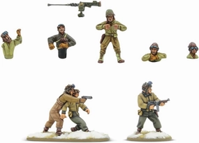 Warlord Games Bolt Action WWII US Infantry American GI Figures 1:56 Military Table Top Wargaming Plastic Model Kit 403013012