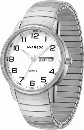 Watches for Men with Easy to Read Dial, Waterproof Analog Watch, Elegant Men's Watch - Stainless Steel Expansion Band, Stylish Christmas & Birthday Gifts for Men