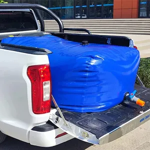 Water Storage Bladder Containers PVC Storage Water Bag for Camper/Tricycle Transport, Foldable Store Water Bladders/Large Capacity Gardening Emergency Water Tank for Home Pasture(2.5x1.5x0.8m/3000 L/7
