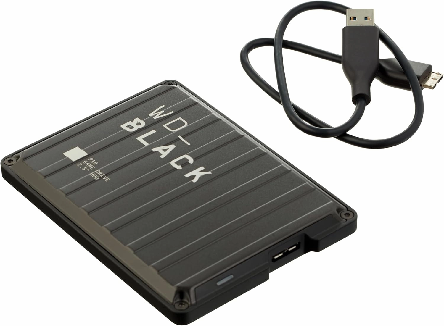 WD_BLACK 2TB P10 Game Drive, Portable External Hard Drive, Works with PlayStation, Xbox, & PC - WDBA2W0020BBK-WES1
