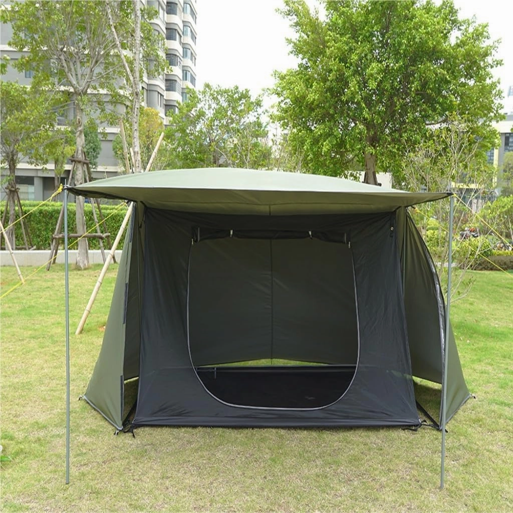Weatherproof Tents Portable Outdoor Rod-Free Anti-Mosquito Camping Mosquito Net Shelter Tent Inner Tent Camping Equipment Camping and Hiking Tents