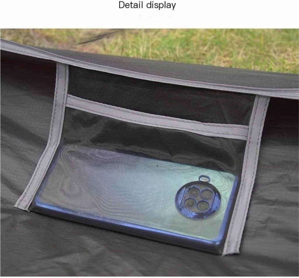 Weatherproof Tents Portable Outdoor Rod-Free Anti-Mosquito Camping Mosquito Net Shelter Tent Inner Tent Camping Equipment Camping and Hiking Tents
