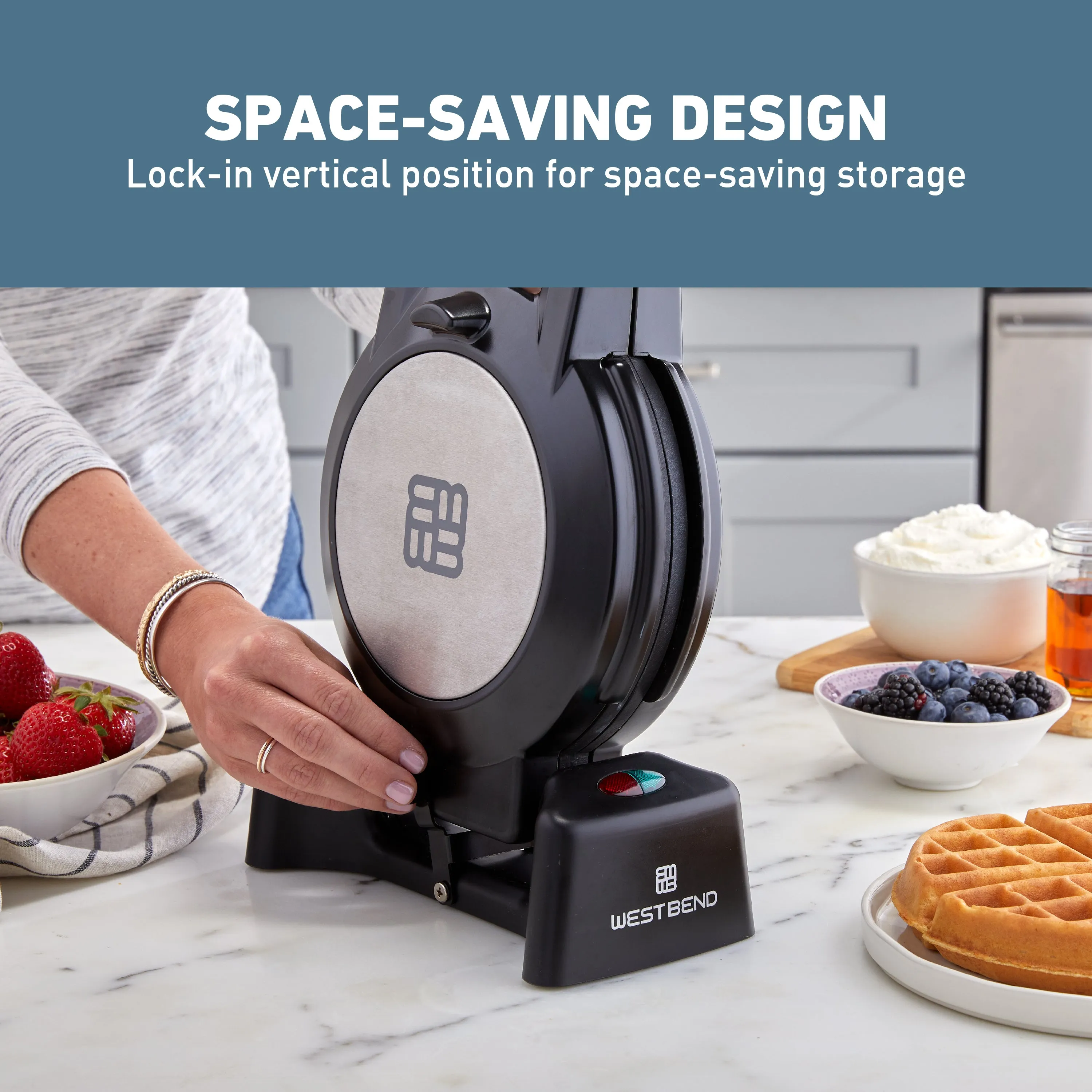 West Bend Flip Belgian Style Waffle Maker