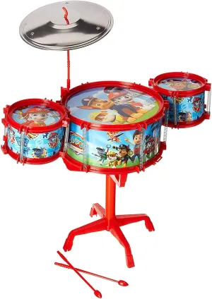 What Kids Want Paw Patrol Drum Kit Set