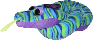 Wild Republic Snakes, Snake Plush, Stuffed Animal, Plush Toy, Gifts for Kids, Stripes, 54"