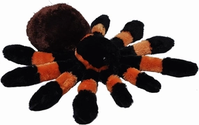 Wild Republic Tarantula Plush, Stuffed Animal, Plush Toy, Gifts for Kids, Cuddlekins 12 Inches, Black, Orange, Brown