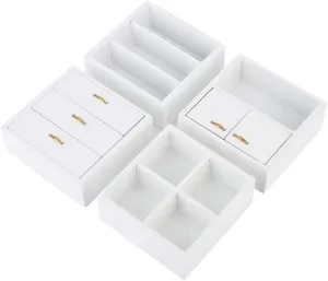 Wooden Dollhouse Furniture, 1:12 Mini Wood Cabinet Furniture Living Room Bedroom Cabinet Wooden Dollhouse Furniture Set Living Room Unit for Dollhouse(White)