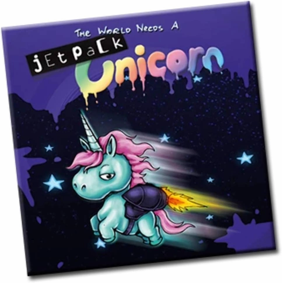 Wyrd The World Needs a Jetpack Unicorn