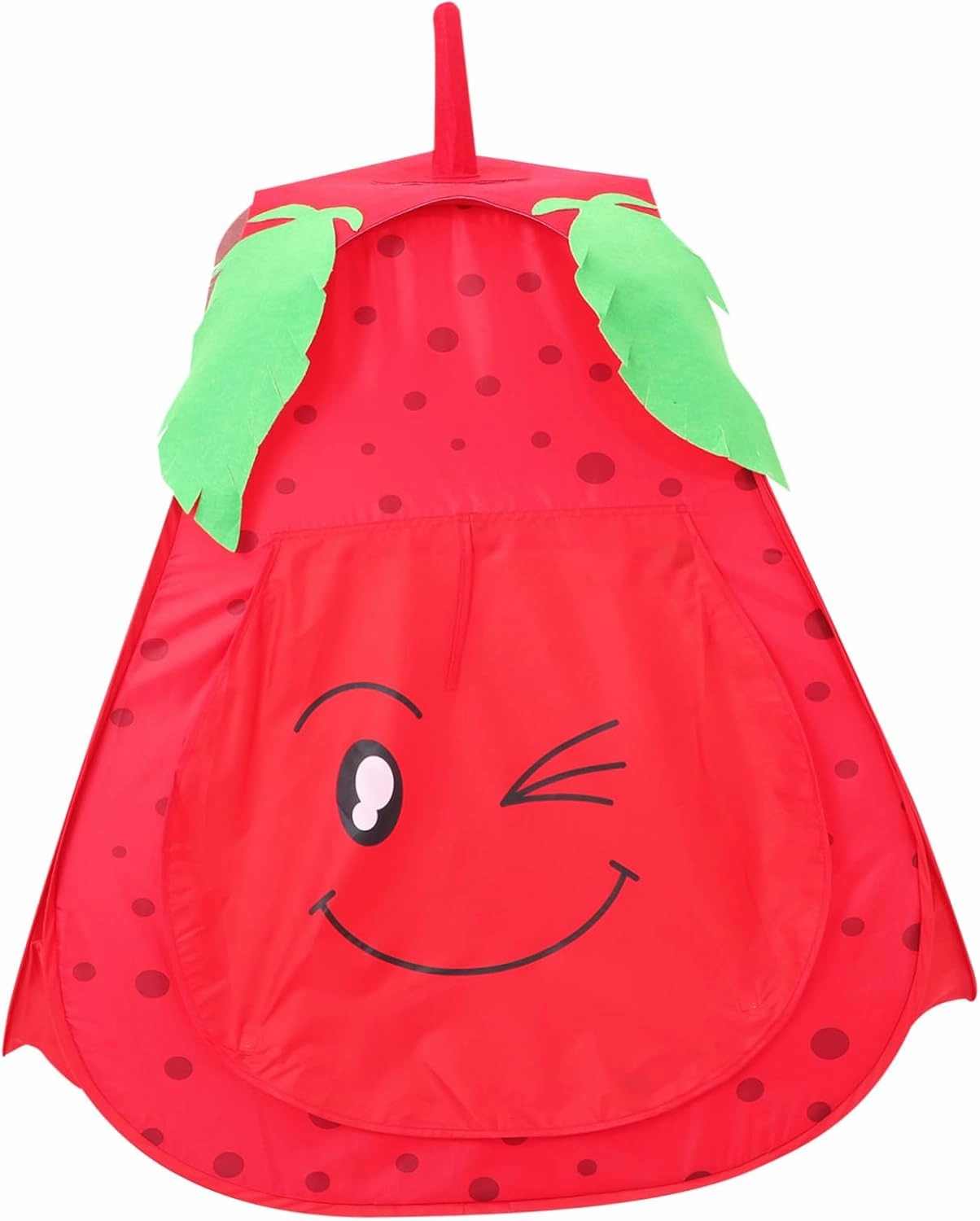 YARNOW Strawberry Tent Portable Playhouse Foldable Indoor Castle for Ages Easy Installation Encourages Creativity and Imagination for Playtime Fun