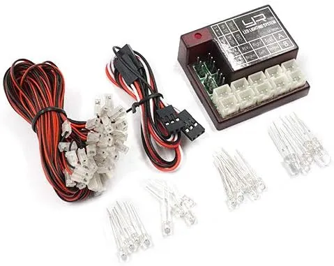 Yeah Racing LK-0034 2 Channel Programmable LED Lighting System : 1/10 RC Car
