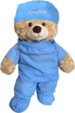 ZZZ Bears Personalized Nurse Teddy Bear, Thoughtful Gift for Nurses, Spouses & Kids